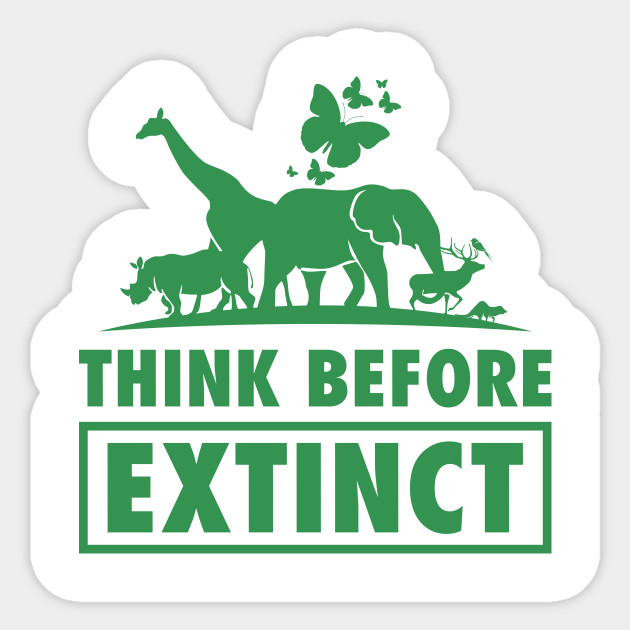 Think before extinct | world wildlife gift